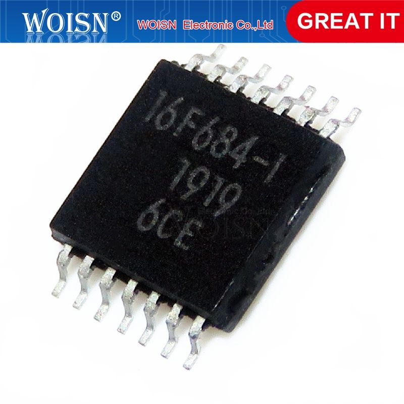 5pcs/lot PIC16F684 PIC16F684-I/ 16F684-I TSSOP-14 In Stock