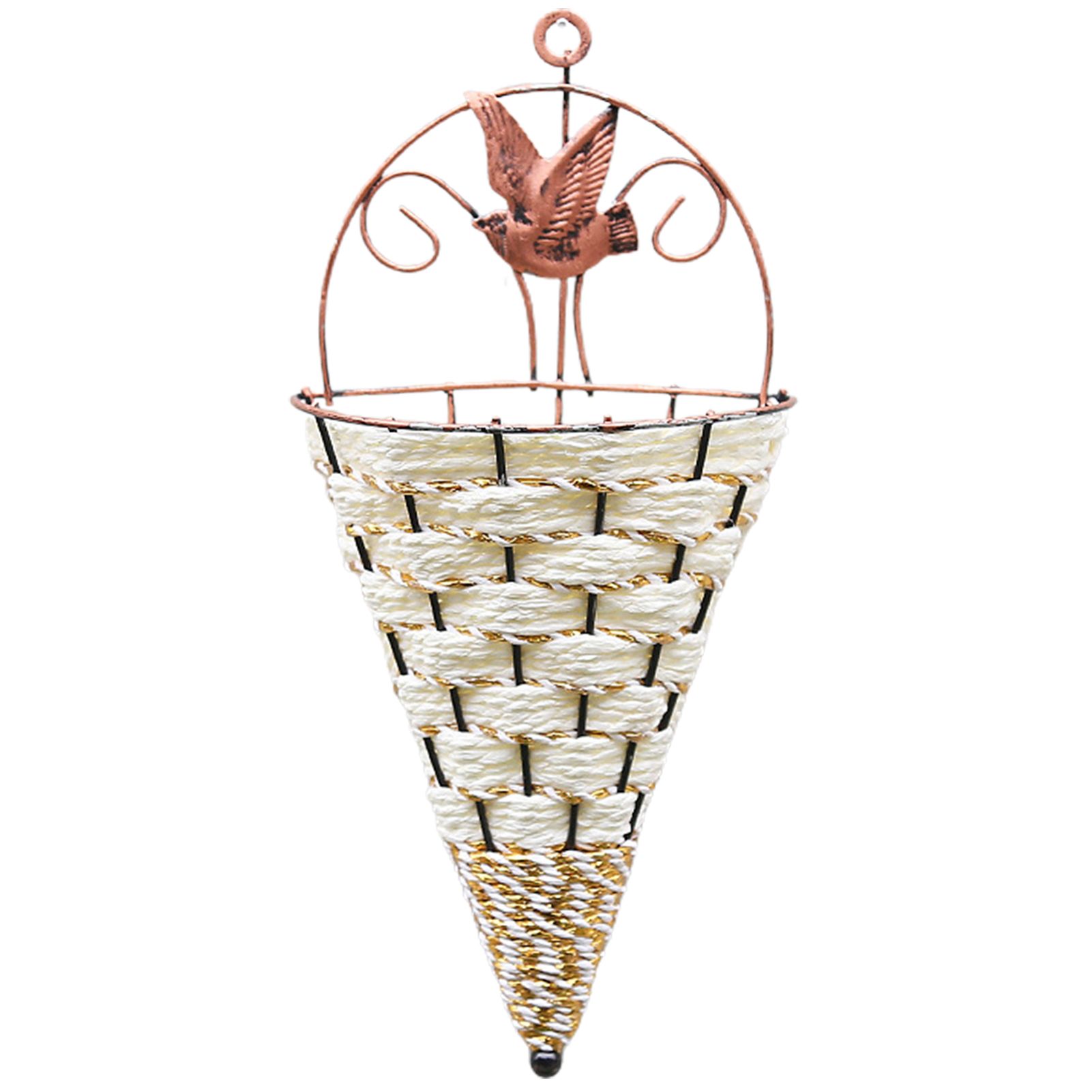 Flower Pot Wall-mounted Hanger Flower Pot Balcony Wall Art Decor