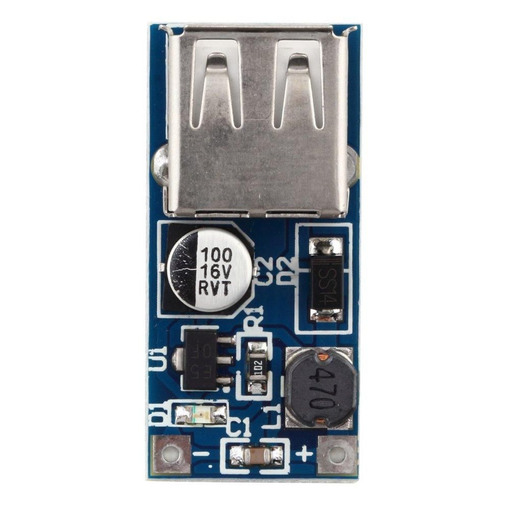 EF 0.9V-5V to 5V DC-DC Booster Module USB Mobile Step-up Power Supply Module