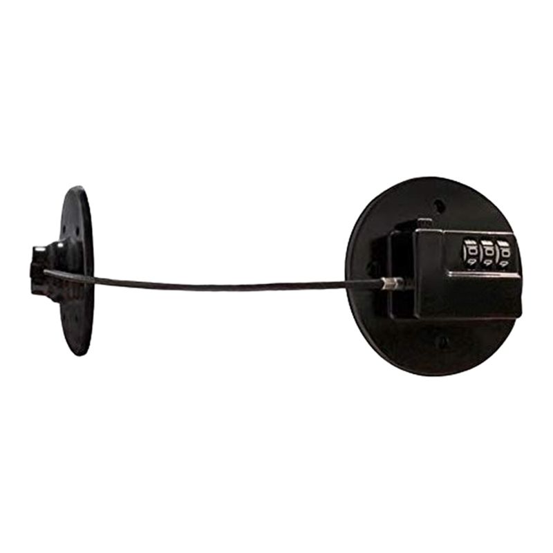 Refrigerator Strong Adhesive 3-Digit Password Lock for Cabinet File Drawer Window Child Safety
