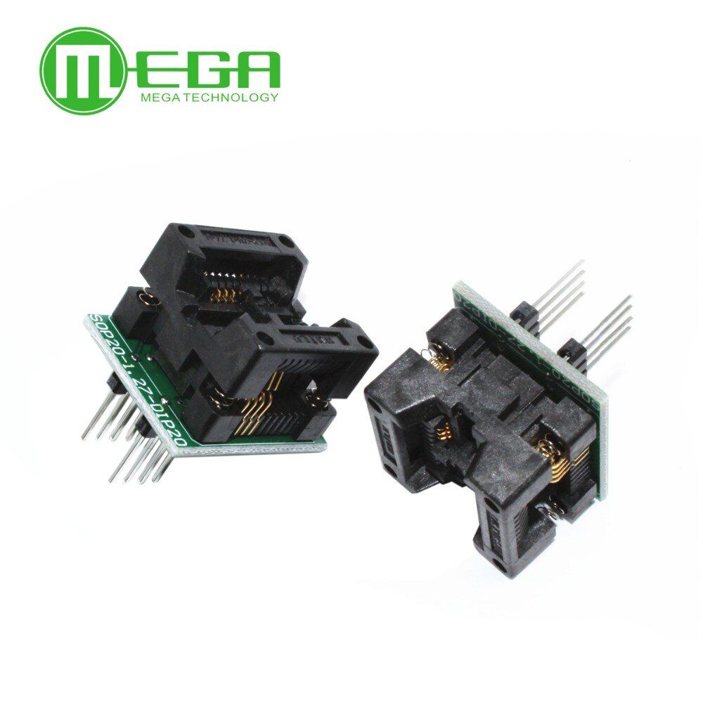 1pcs SOP8 TURN DIP8 WIDE SOP8 to DIP8 Programmer adapter Socket Converter for SOP8 Wide 200mil(Wide)