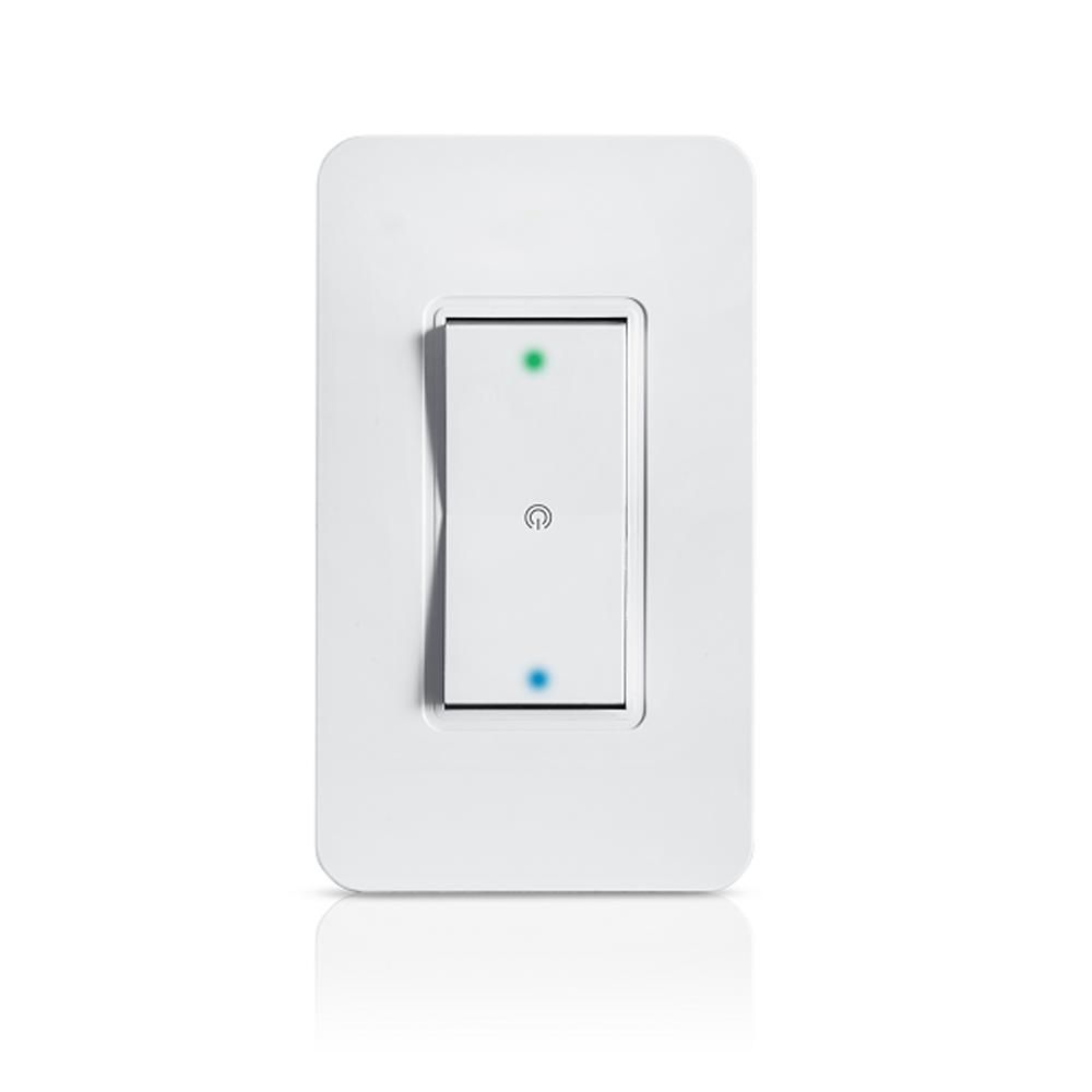 EWelink AC90-250V 10A White US Standard WIFI Smart Dimmable Switch - White