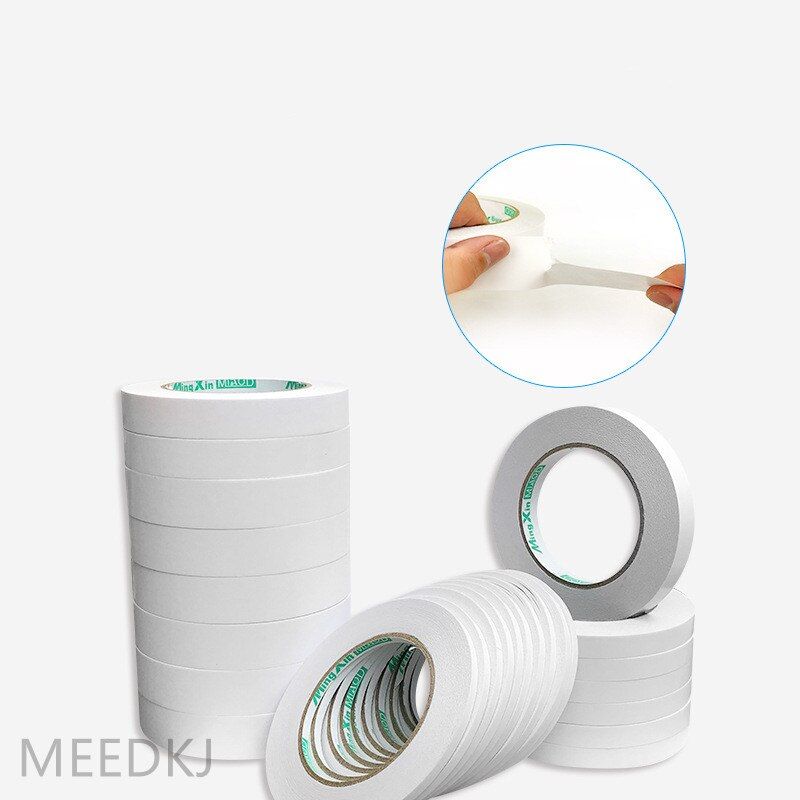 1pcs two-sided white double-sided tape ultra-thin transparent hot-melt adhesive strong double-sided adhesive