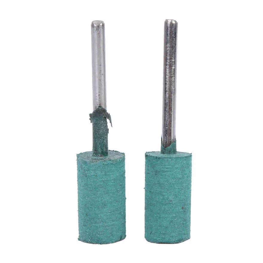 Grinding Bit 100Pcs/Pack 3mm Shank Green Rubber Head Polishing Griding for Grinder