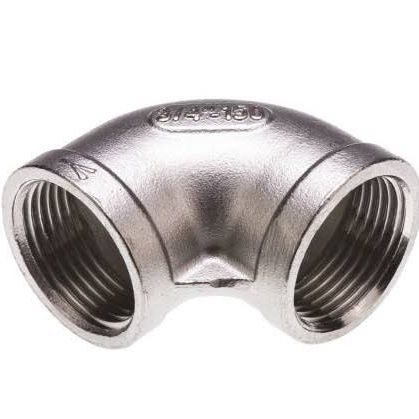 stainless Elbow half inch 304 Dn50 ss fittings bathroom fittings 1/2"