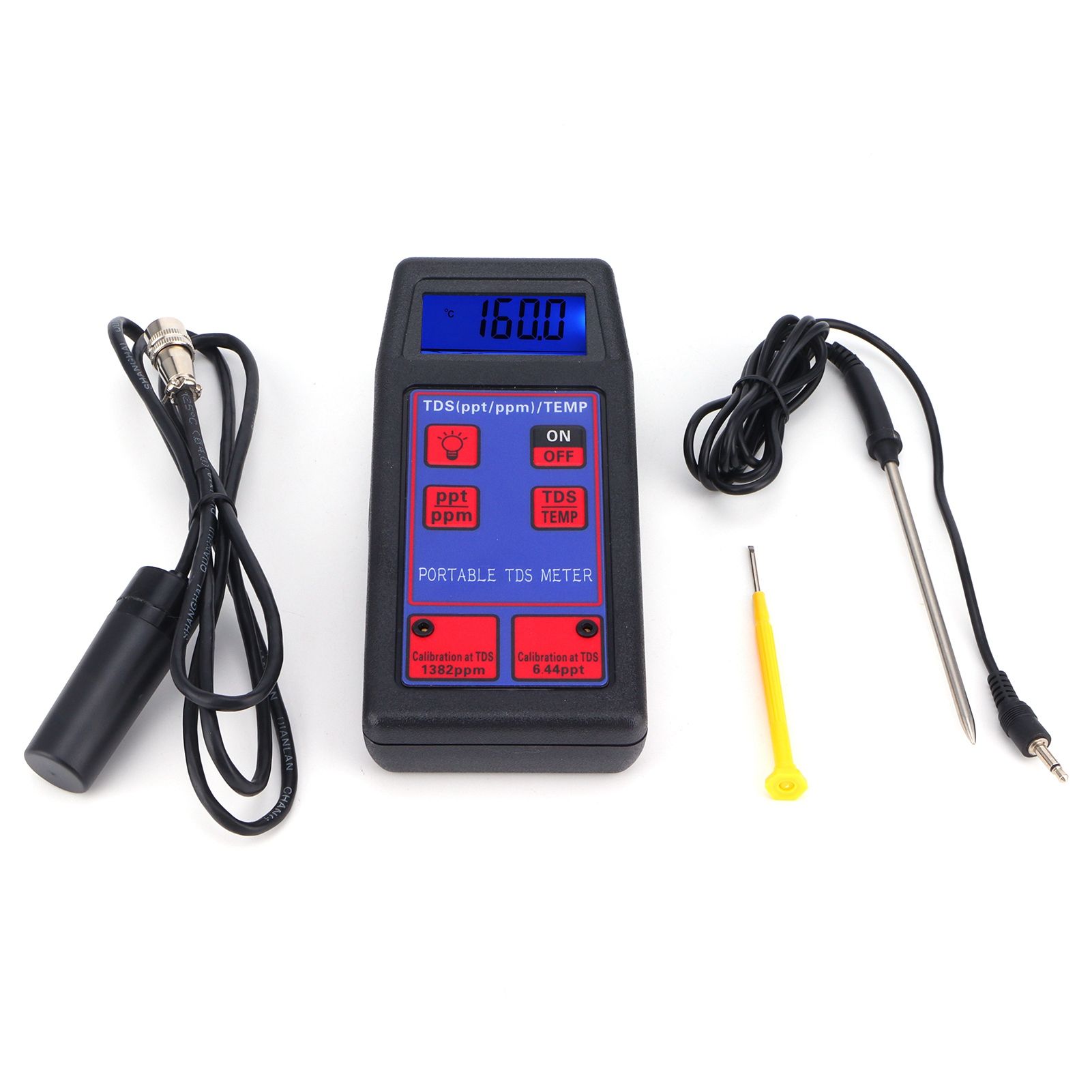 2 In1 Water Quality Tester Multi‑Purpose TEMP Analyzer For Drinking US