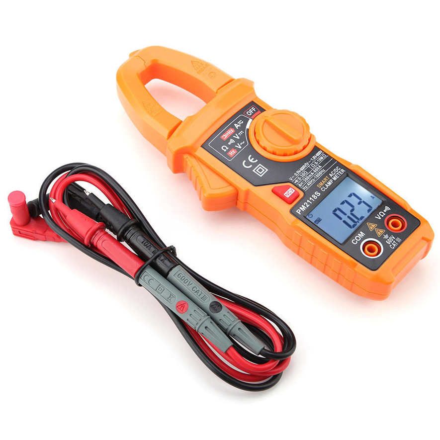 Multimeter PEAKMETER PM2118S Portable Digital /DC Clamp Meter Current Voltage Resistance Test