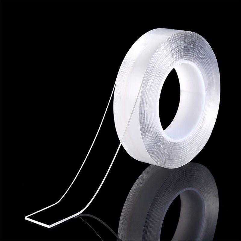Reusable Transparent Nano Magic Tape Double-Sided Adhesive Tape Removable Washable Adhesive Tape Home&Car Storage Fixing Tools