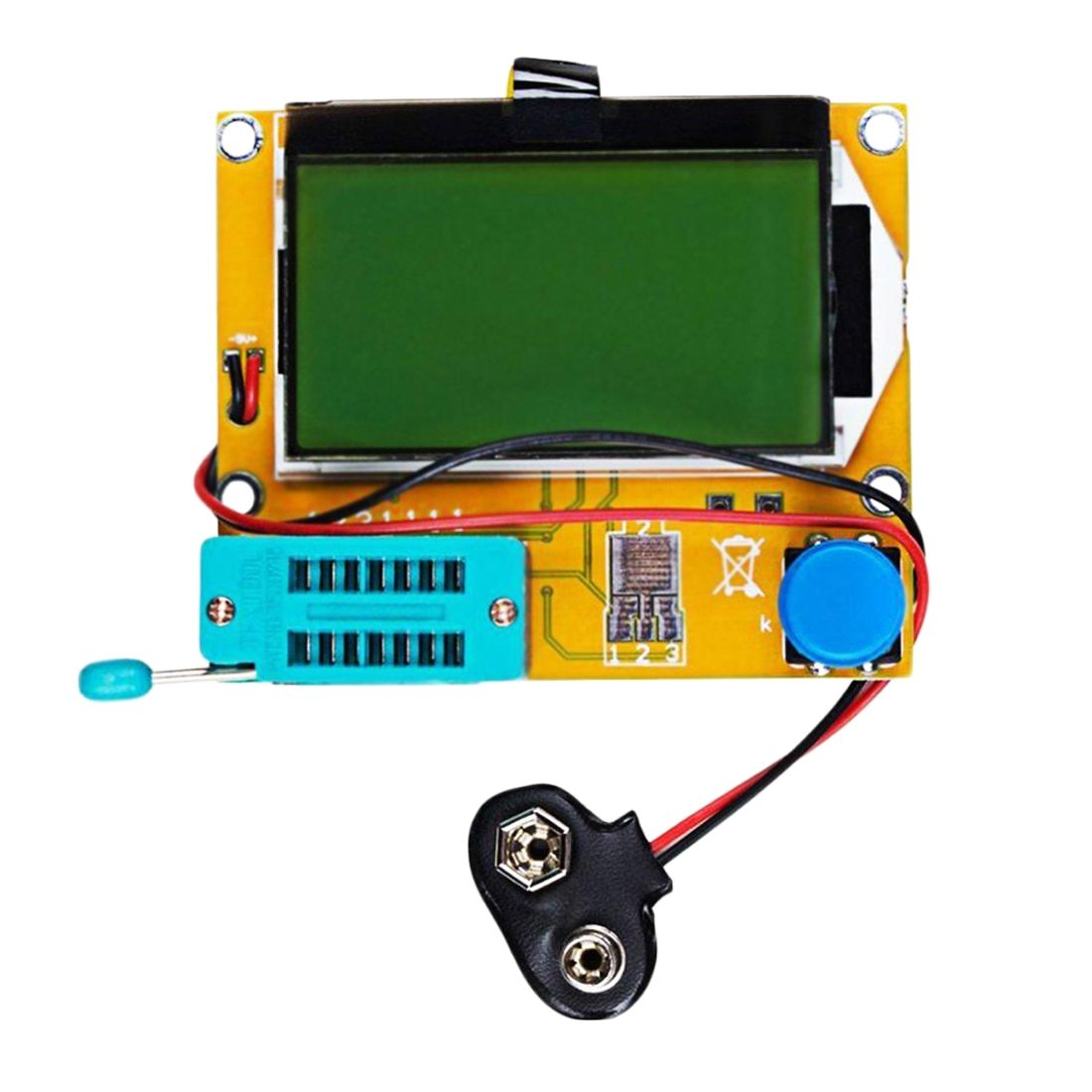 Digital Multimeter Transistor Tester LCR-T4 Fluke Multimeter LCD Screen Capacitance Mega328 Resistance Tester Digital Multimeter