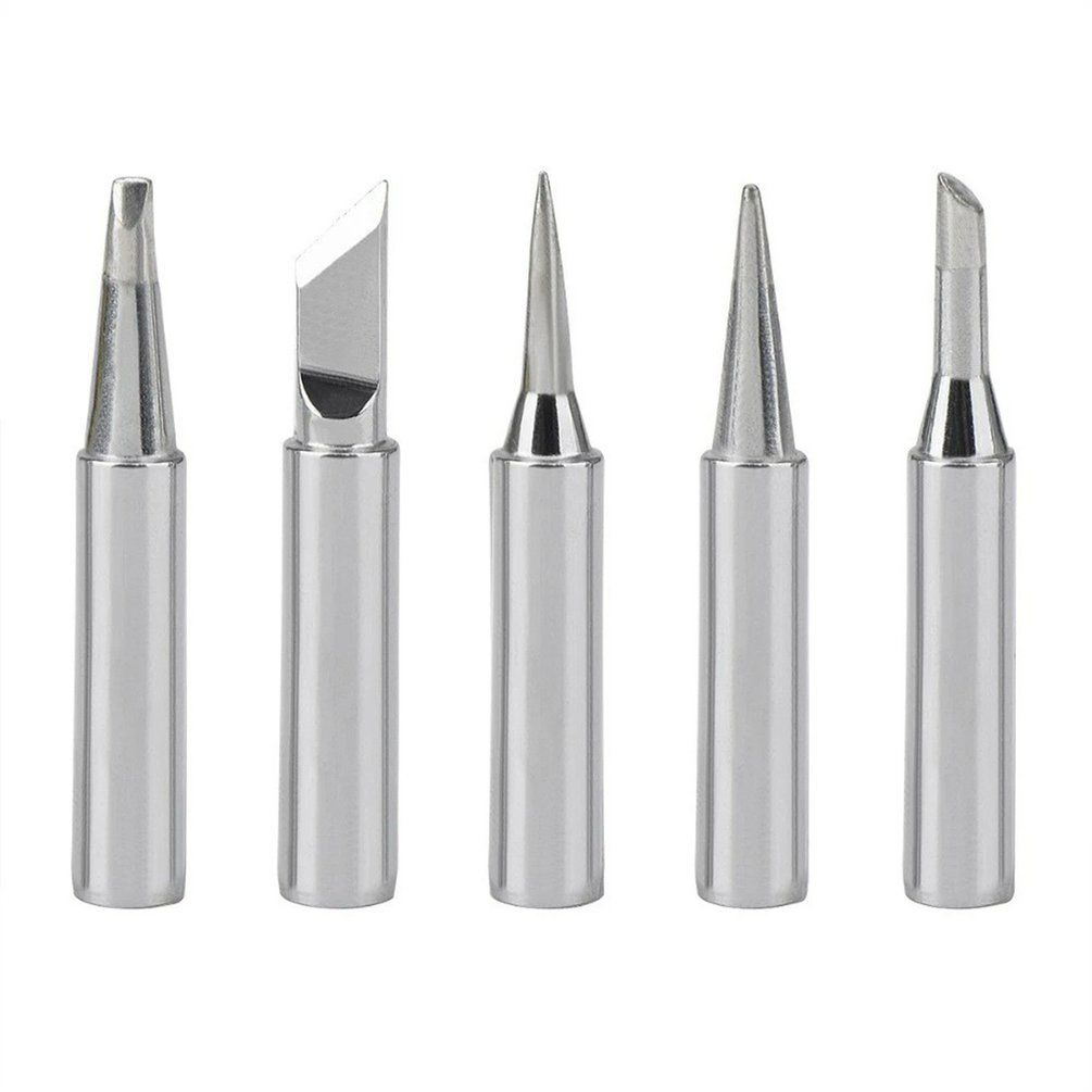 5pcs Soldering Iron Tips Universal Internal Heated 936 Soldering Head