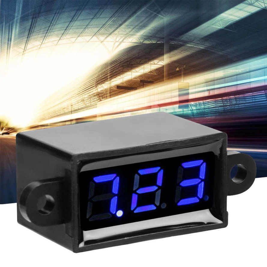 0.28 Inch LED Miniature Voltmeter 3.0-30.0V Two Wire Digital Voltage Waterproof
