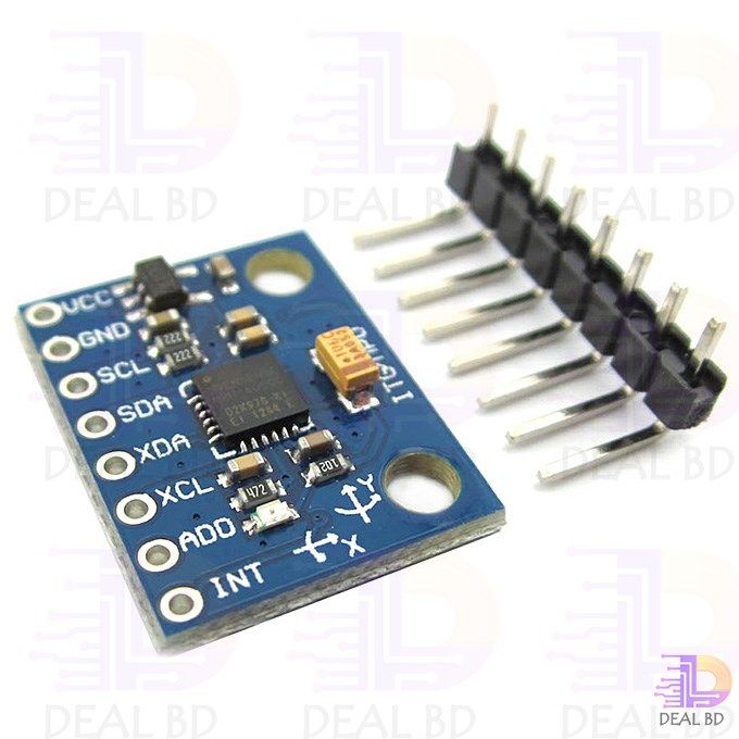 GY521 GY 521 MPU-6050 MPU6050 MPU 6050 Sensor Module DC 3V 5V 3 Triple 3 Axis Analog Gyroscope Accelerometer Compatible Board For Arduino IIC I2C Interface Gyro Sensors