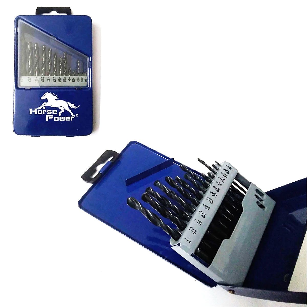Drill Bit Set Jobber Horse Power Length Drill Bit Set (13 Pcs)