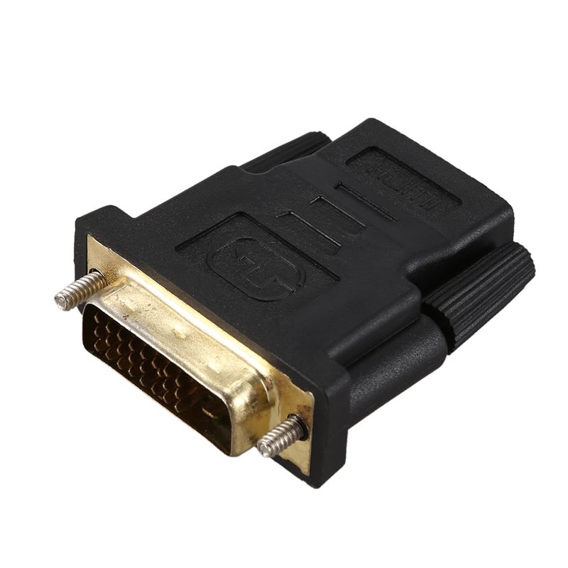Tone DVI-D Dual Link 24+1 Male to HDMI Female Audio Video Adapter Connector(null)