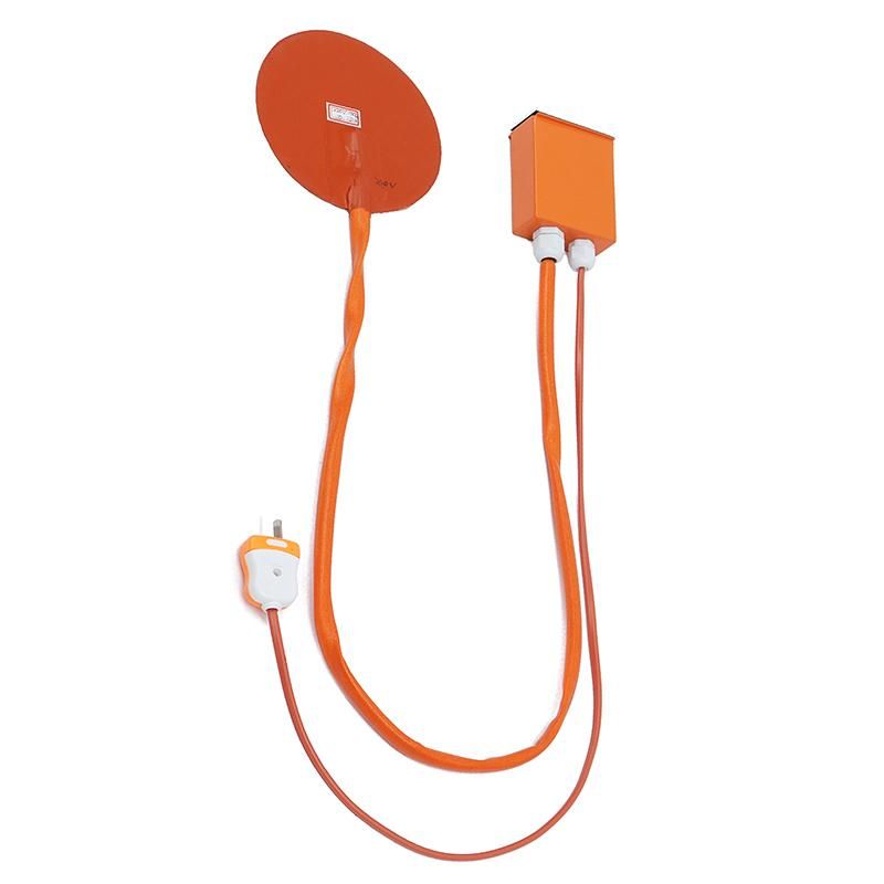 Dia 6" Round Silicone Heater 120/220V Kettle Vacuum Chamber Pad with Digital Controller120V