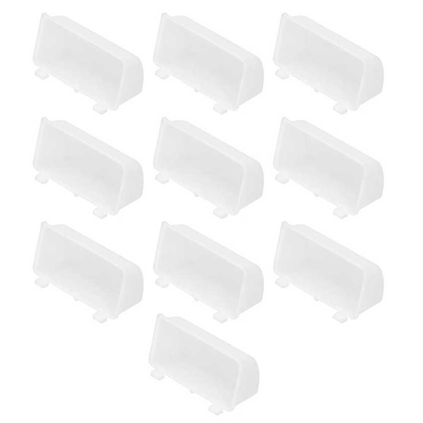 10Pcs Bird Bathtub Plastic Food Water Feeder Pigeons Feeding Trough Cage