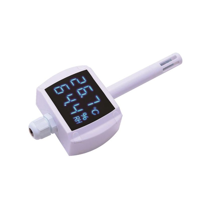 Wall-Mounted Temperature and Humidity Duct Sensor