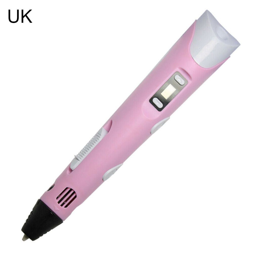 3D Printing Pen Crafting Drawing Modeling ABS PLA Filament Printer Kids Gift