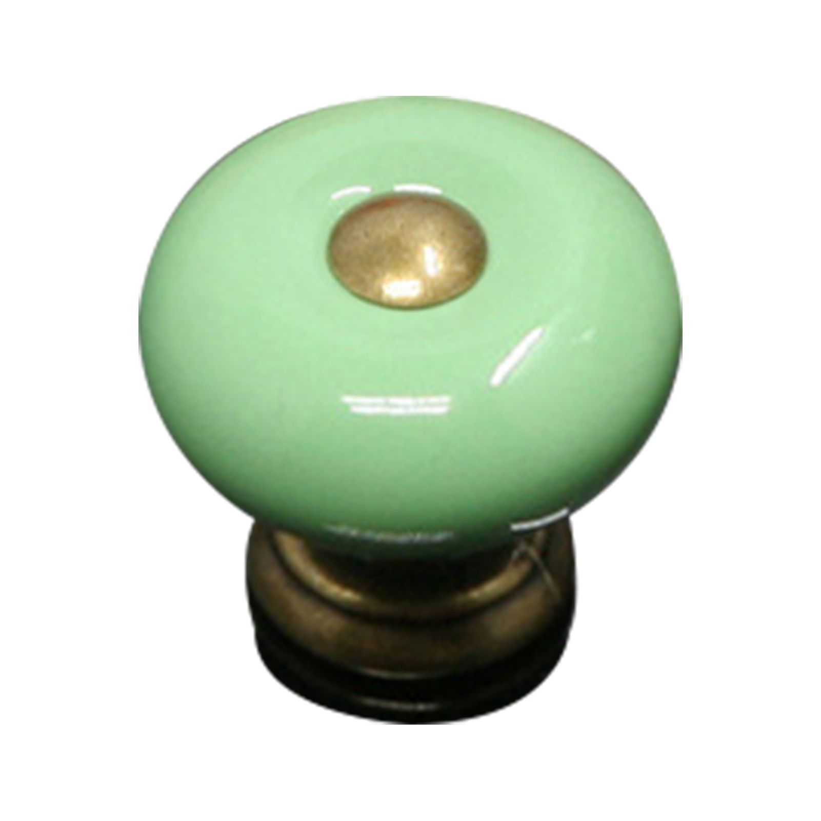 32mm 1991A Cabinet Knob Round Shape Punch Free Ceramic Exquisite Long Lasting Drawer Pull for Household