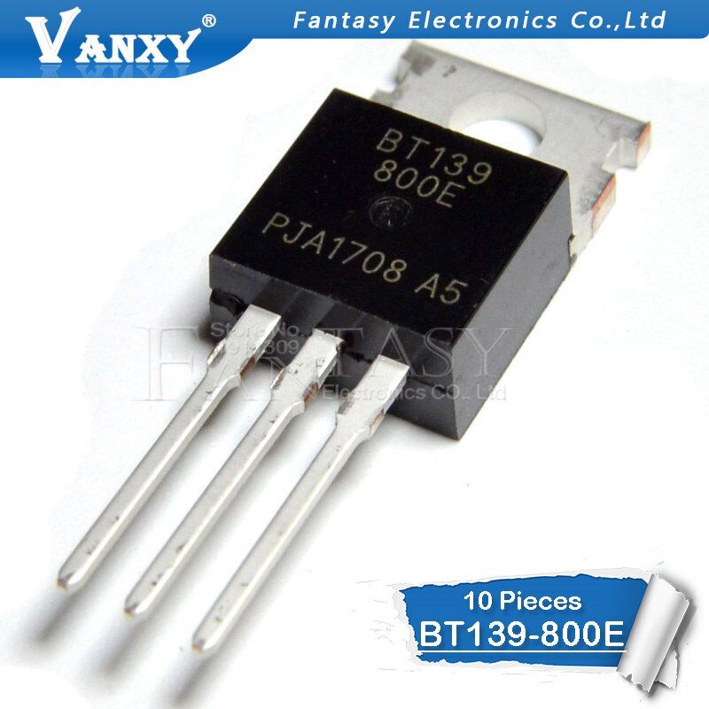 10 পিস BT139-800E to220 BT139-800 to-220 bt139 139-800e