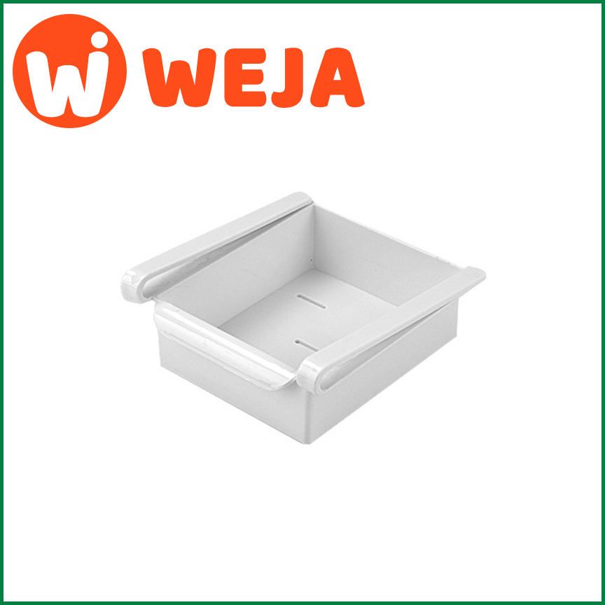 Kitchen supplies household plastic can be hung refrigerator fresh-keeping partition layer storage storage storage rack drain rack