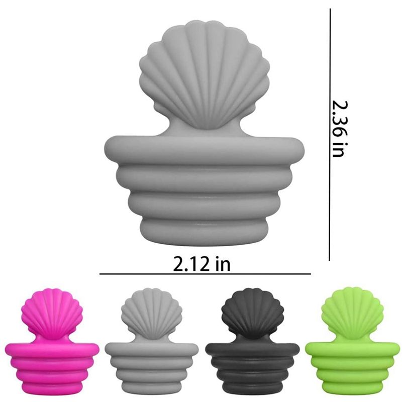 4Pack Tub Stopper Bathroom Sink Drain Plug,Universal Silicone Drain Stopper for Bathtub,Kitchen and Bathroom Sink Drains
