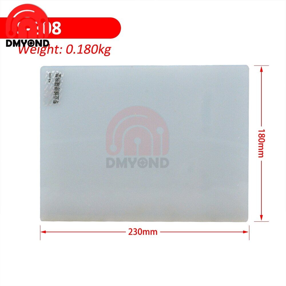 ESD Heat Insulation Working Mat Heat-resistant BGA Soldering Station Repair Insulation Pad Silicone Pad Maintenance Platform