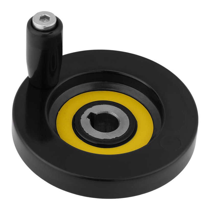 NEW 8-18mm Lathe Milling Machine Rear Ripple Hand Wheel With Revolving Handle gd