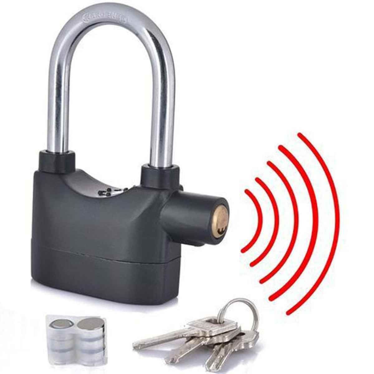 Alarm Lock Anti-theft Motion Sensor Security Padlock