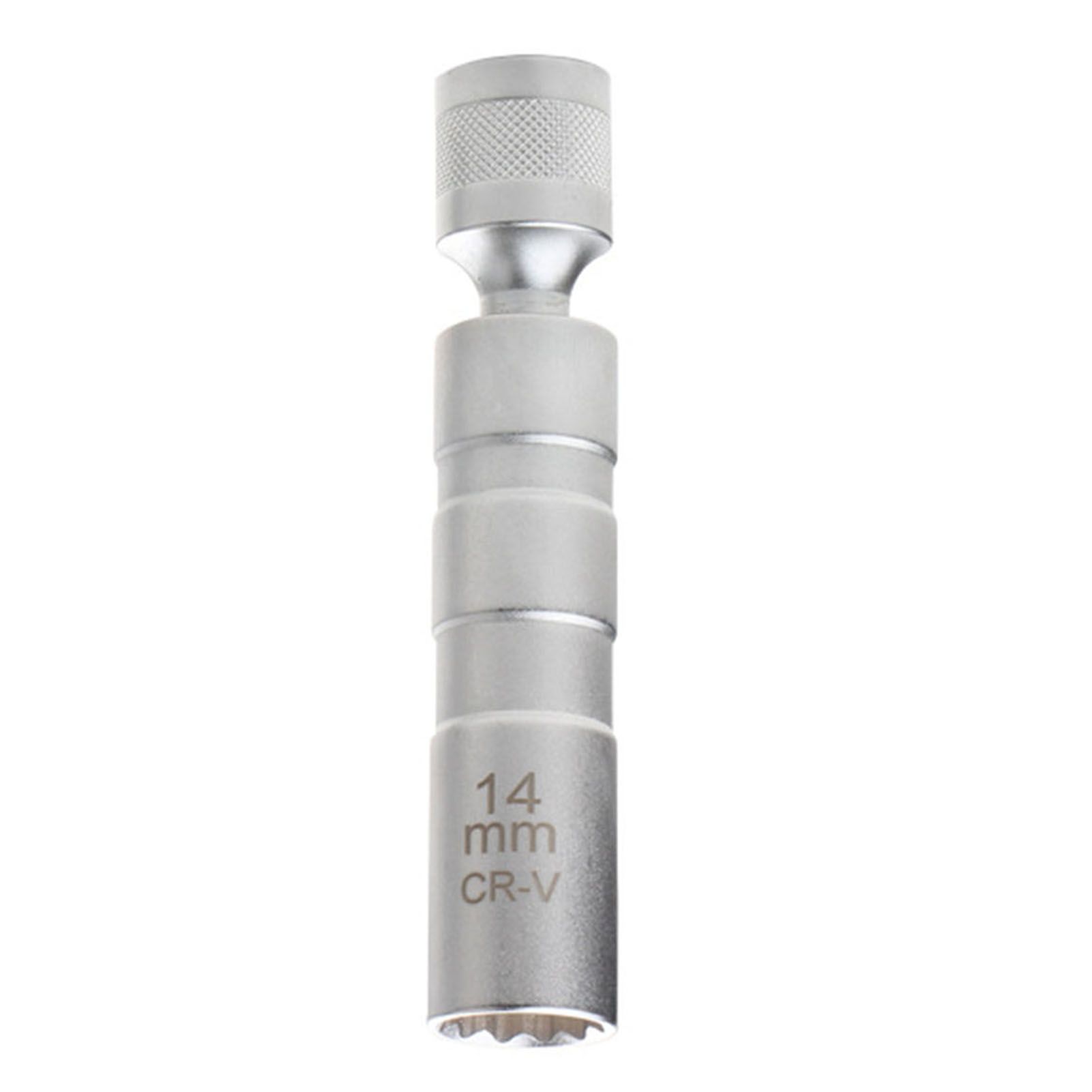 Spark Plug Removal Tool Widely Compatible 12-Point 14mm/16mm Magnetic Thin Wall Spark Plug Socket Wrench