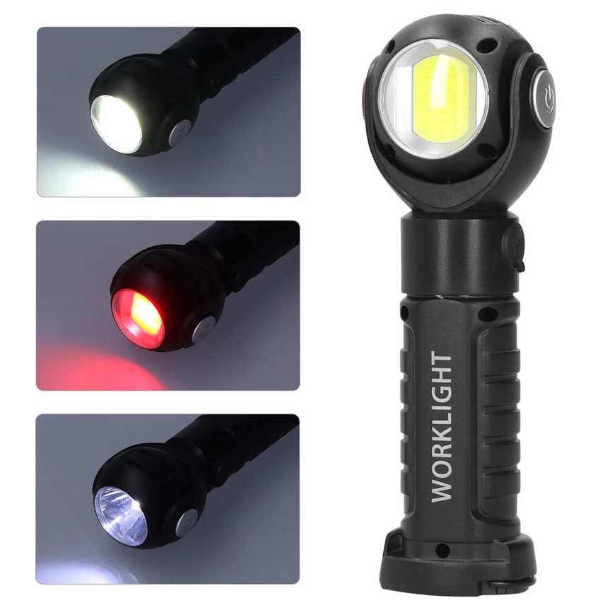 chenmeng la magnetic work light emergency led rotation rechargeable lamp industrial supplies