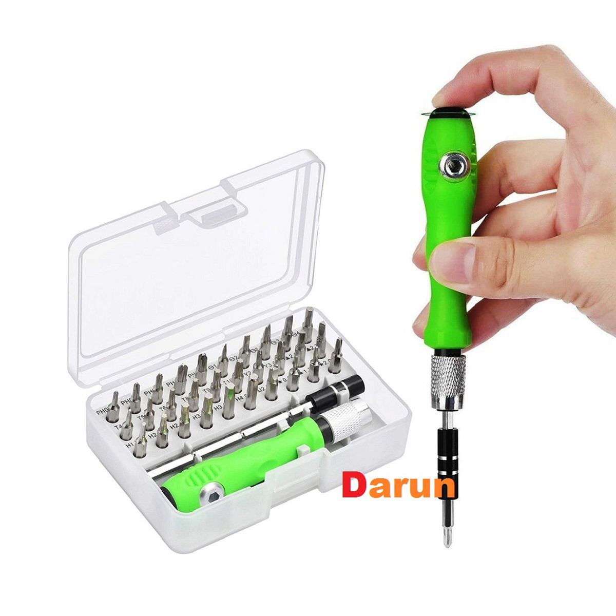 Multi Functional 32 in 1 Precision Handle Mini Screw driver set Mobile Phone Watch Laptop Repair Kit Tools Household Accessories Replace 32 in 1