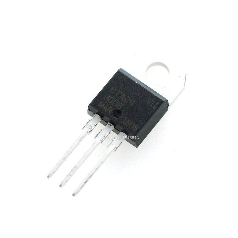 10PCS/LOT BTA24-800B BTA24 BTA24-800 Triacs 25 AMP 800 VOLT TO-220