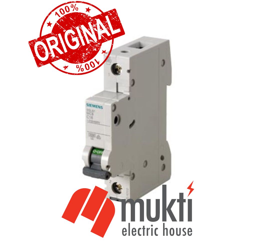 SIEMENS INDIA MCB SP 32A 7.5kA Miniature Circuit Breaker Single Pole 1P