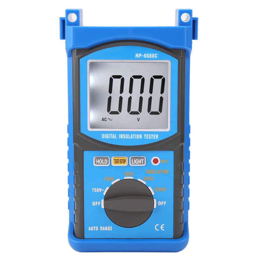 HoldPeak Insulation Resistance Tester Digital Megohmmeter Voltage JS