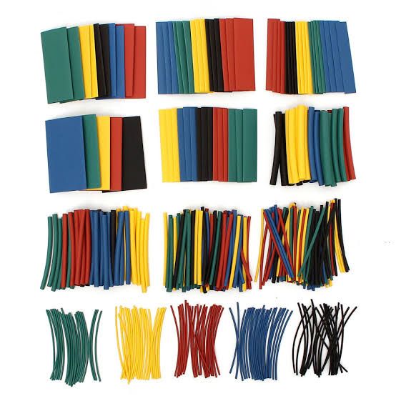 70 feet combo pack Heat Shrink Tubing Insulation Shrinkable Tube Assortment Electronic Polyolefin Wrap Wire Cable Sleeve Kit