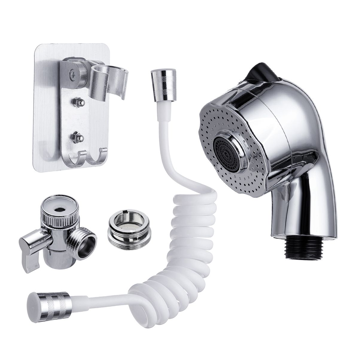 Bathroom Sink Shower Faucet Sprayer Sprinkler Set Kitchen External Faucet Clean