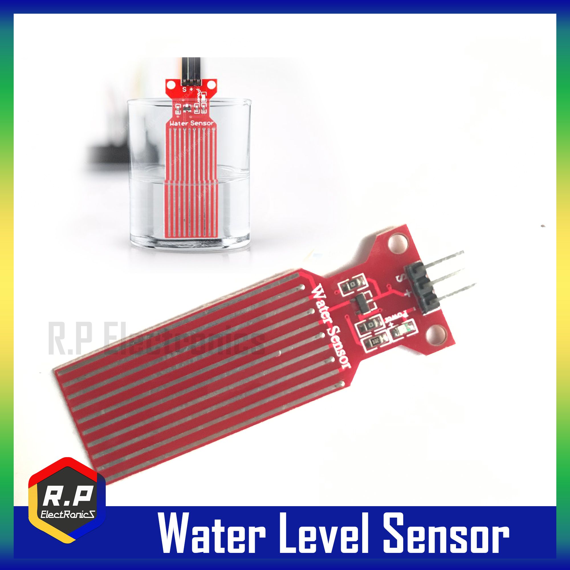 Arduino rpelectronics এর জন্য পানির স্তরের সেন্সর ডিটেকশন ওয়াটার সেন্সর