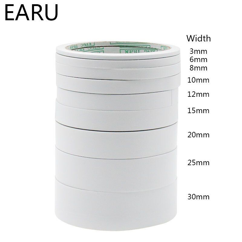 Roll 12M Double Sided Tape Mounting Tape Strong Adhesive Width 3mm~30mm