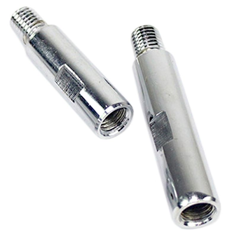 2 Pcs 125 Polishing Machine Angle Grinder Extension Rod M14 Adapter Rod Polishing Beauty Polishing Tool, 75Mm & 100Mm