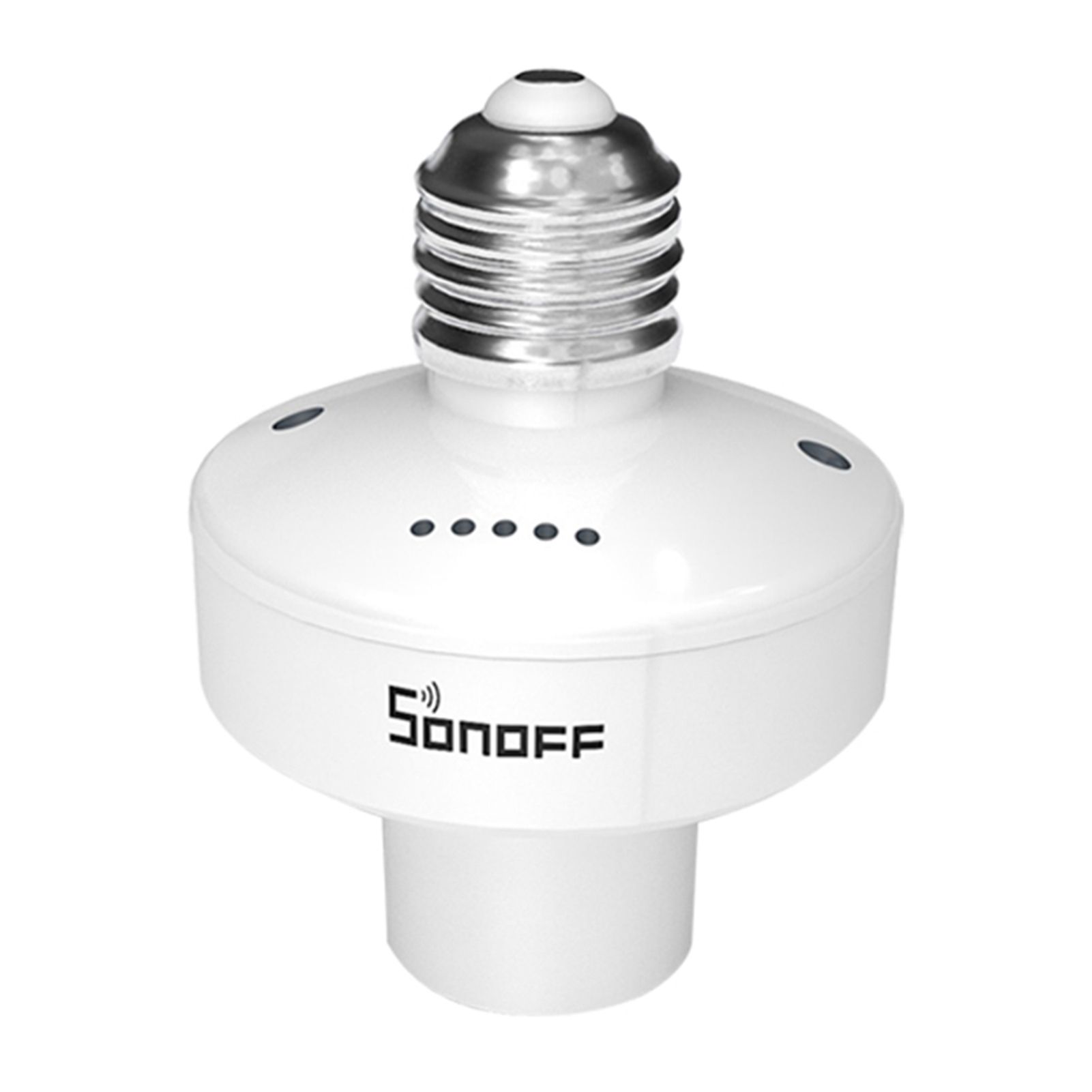 SONOFF SlampherR2 ITEAD Wi-fi Intelligent Light Bulb Holder 433MHz RF Wireless Lamp Holder Smart APP Control Voice Control Compatible with Amazon Alexa Google Home/Nest E27 for Smart Home