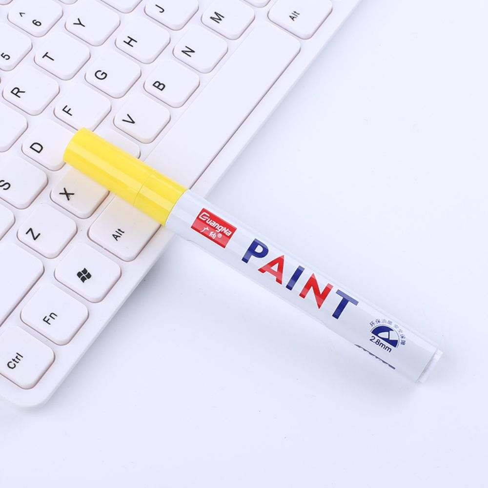 Paint Marker Pen Waterproof Car Tyre Tire Tread Metal Permanent Paint Marker Oily DIY Art Marker Pen brand new and high quality
