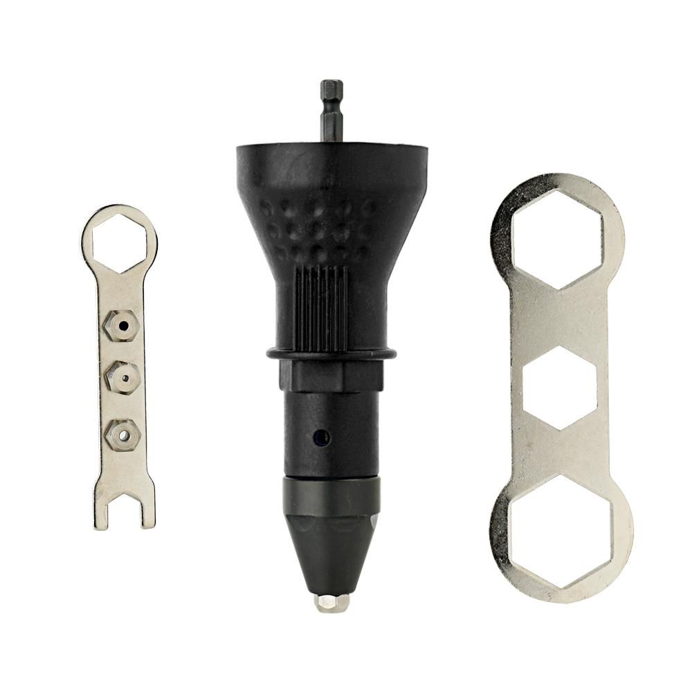 Core Riveting Tool for Electric Drill Electric Screwdriver Tools Cordless Riveting Drill Adapter Insert Nut-tool
