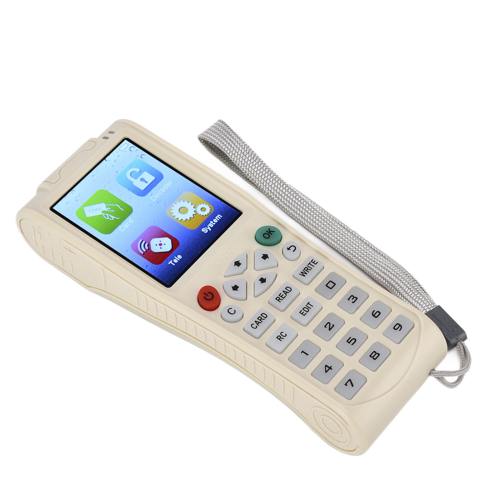 Chenmeng La Smart Card Copier Full Decoding Function Voice Prompts Color Large Screen IC Cards Writer for Door Access Control