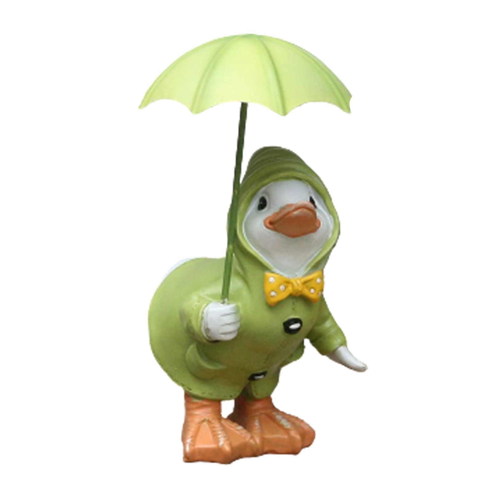 Duck Ornament Comforle Touch Vivid Appearanceniature Raincoat Duck