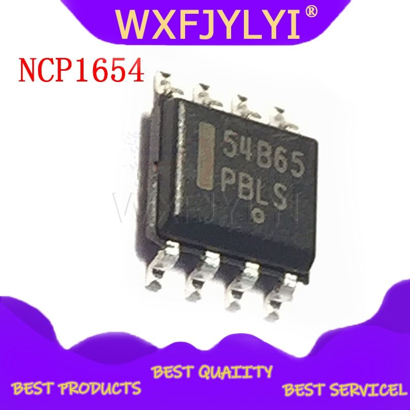 5PCS 54B65 NCP1654 NCP1654BD65R2G SOP-8 integrated circuit