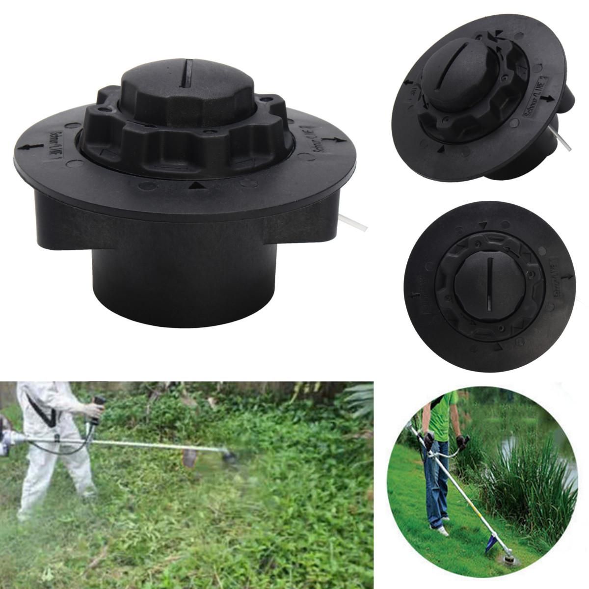 Spare parts Black Grass Trimmer Head Strimmer Bump Feed Line Spool Brush Cutter Replacement