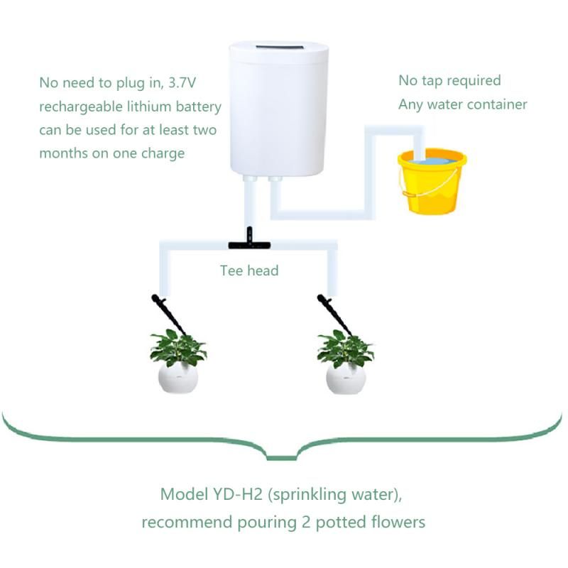 2/4/8 Automatic Drip Irrigation Intelligent Drip Irrigation Water Pump Timer System Watering Home Flowers s Drip Irrigation