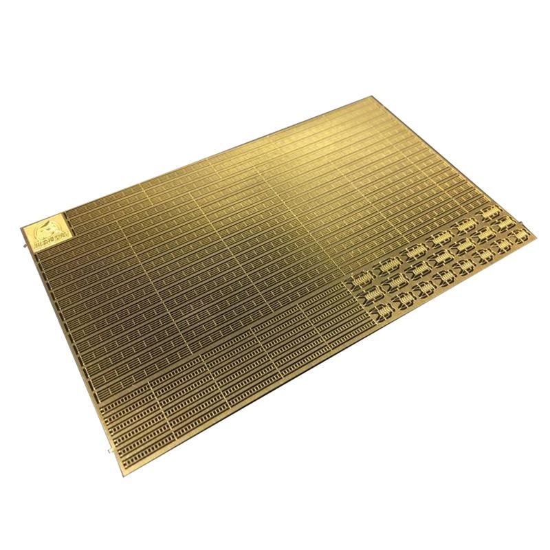 Photo-Etched PE Handrail & Ladder for 1/700 Model Ship CYPE005 Universal PE Railing Ladder Escalator - Golden