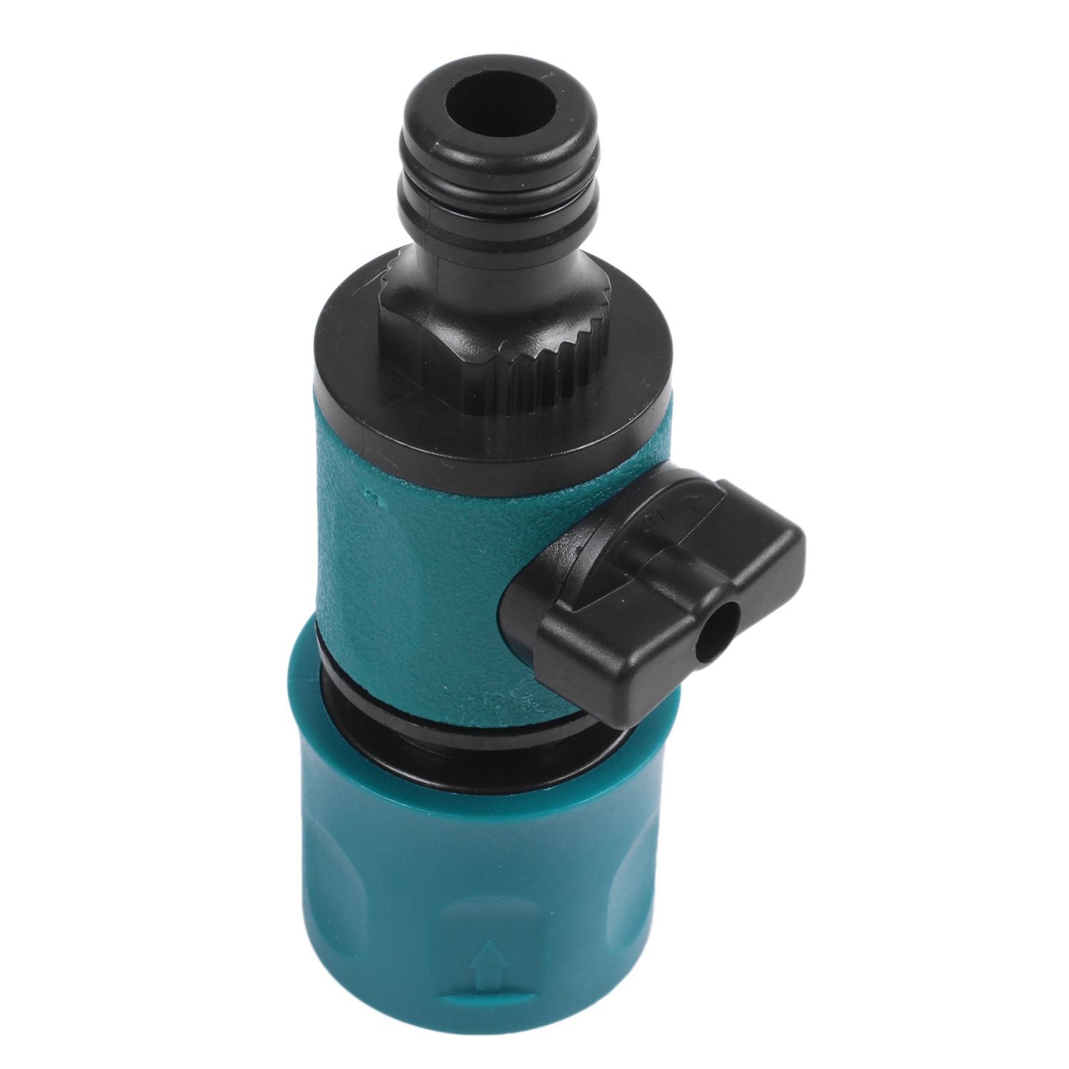 Plastic Valve with Quick Connector Agriculture Garden Watering Prolong Hose Irrigation Pipe Fittings Hose Adapter Switch 1 Pc - Green